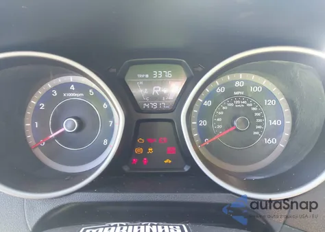 2014 Hyundai Elantra from USA, damaged, VIN KMHDH6AH4EU024380